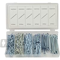 Rolson Tools 61297 - Juego de pasadores partidos (500 unidades)